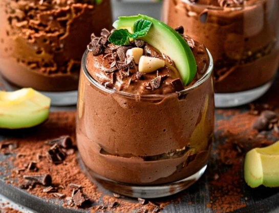 mousse de chocolate