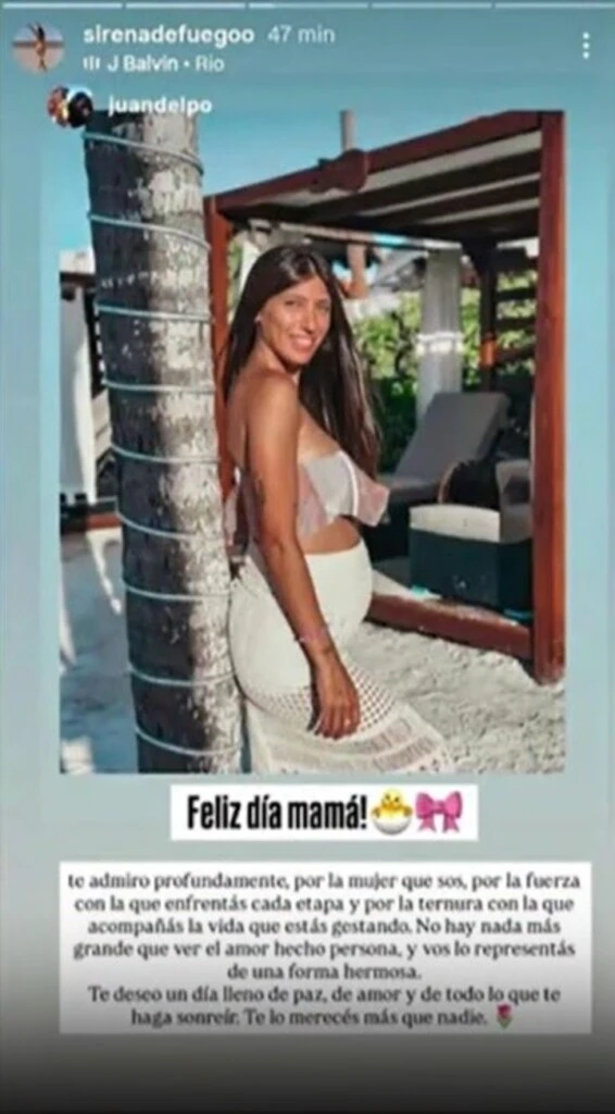 Juan Martín del Potro anunció que será padre por primera vez