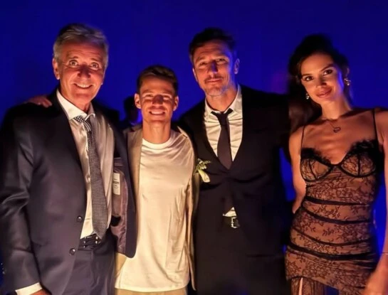 Los looks de Pico Mónaco y Diana Arnopoulos en la boda del "Peque" Schwartzman y Euge De Martino