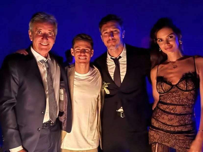 Los looks de Pico Mónaco y Diana Arnopoulos en la boda del "Peque" Schwartzman y Euge De Martino