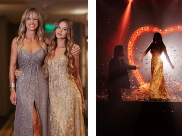 Las fotos inéditas de los 15 de Matilda Chihade, la hija de Mariana Fabbiani