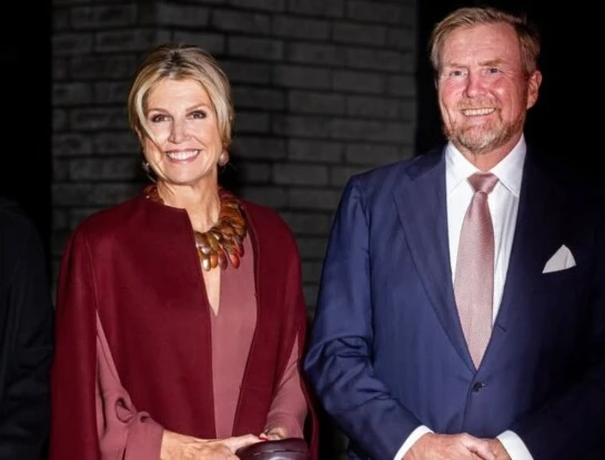 Máxima Zorreguieta sorprende con un look en color chocolate