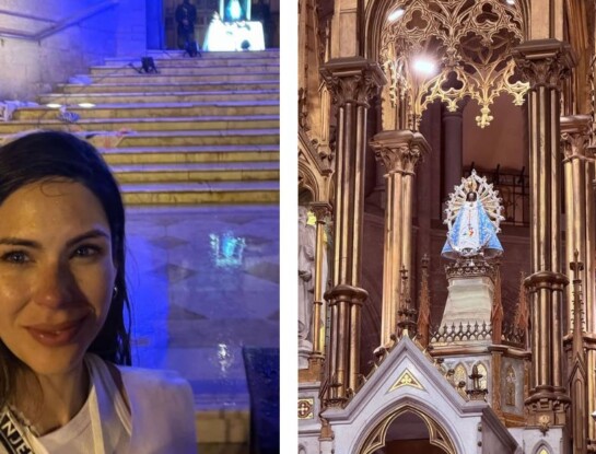 La emoción de Barby Franco al participar en una nueva Peregrinación a Luján: "Gracias madre"