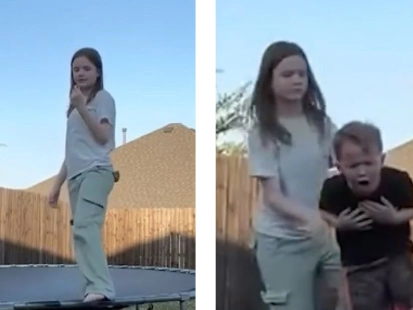 Video: le salvó la vida a su hermanito gracias a la Maniobra de Heimlinch y se hizo viral