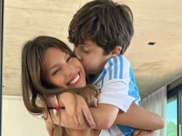 El tierno saludo de Pampita a Benicio, su hijo, que cumple 11 años