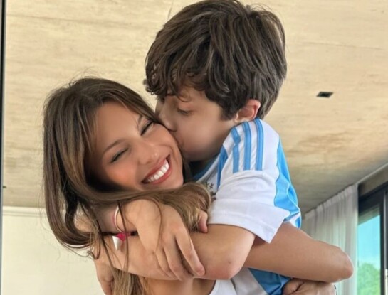 El tierno saludo de Pampita a Benicio, su hijo, que cumple 11 años