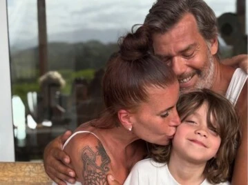 Flor Peña celebró los 8 años de Pipe