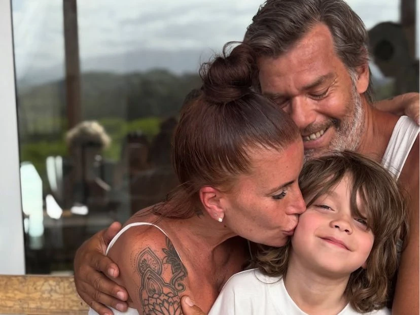 Flor Peña celebró los 8 años de Pipe