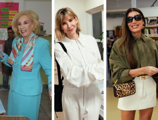 Los looks de los famosos en las Elecciones Legislativas 2025