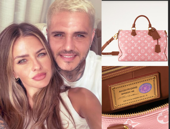 Cuánto cuesta la cartera Louis Vuitton que Mauro Icardi mandó a fabricar especialmente para la China Suárez