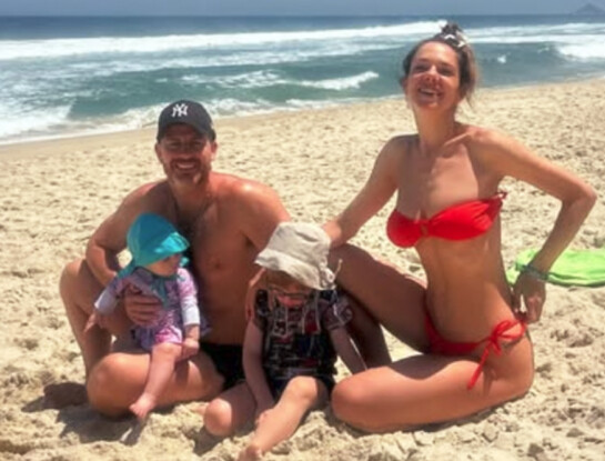 Las fotos de las vacaciones de Julieta Nair Calvo y su familia en Río de Janeiro