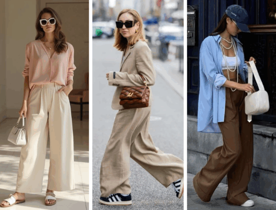 Pantalones fluidos: 5 maneras de usar la prenda estrella de la primavera (y darle un descanso a tus jeans)