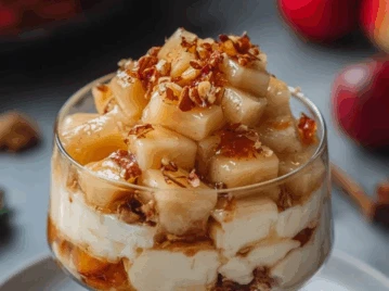Postre de peras y manzanas caramelizadas: la receta express de Coco Carreño