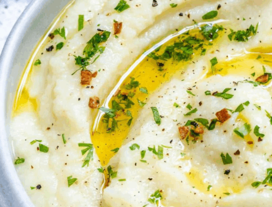 Puré de coliflor: una opción liviana y saludable ideal para picadas