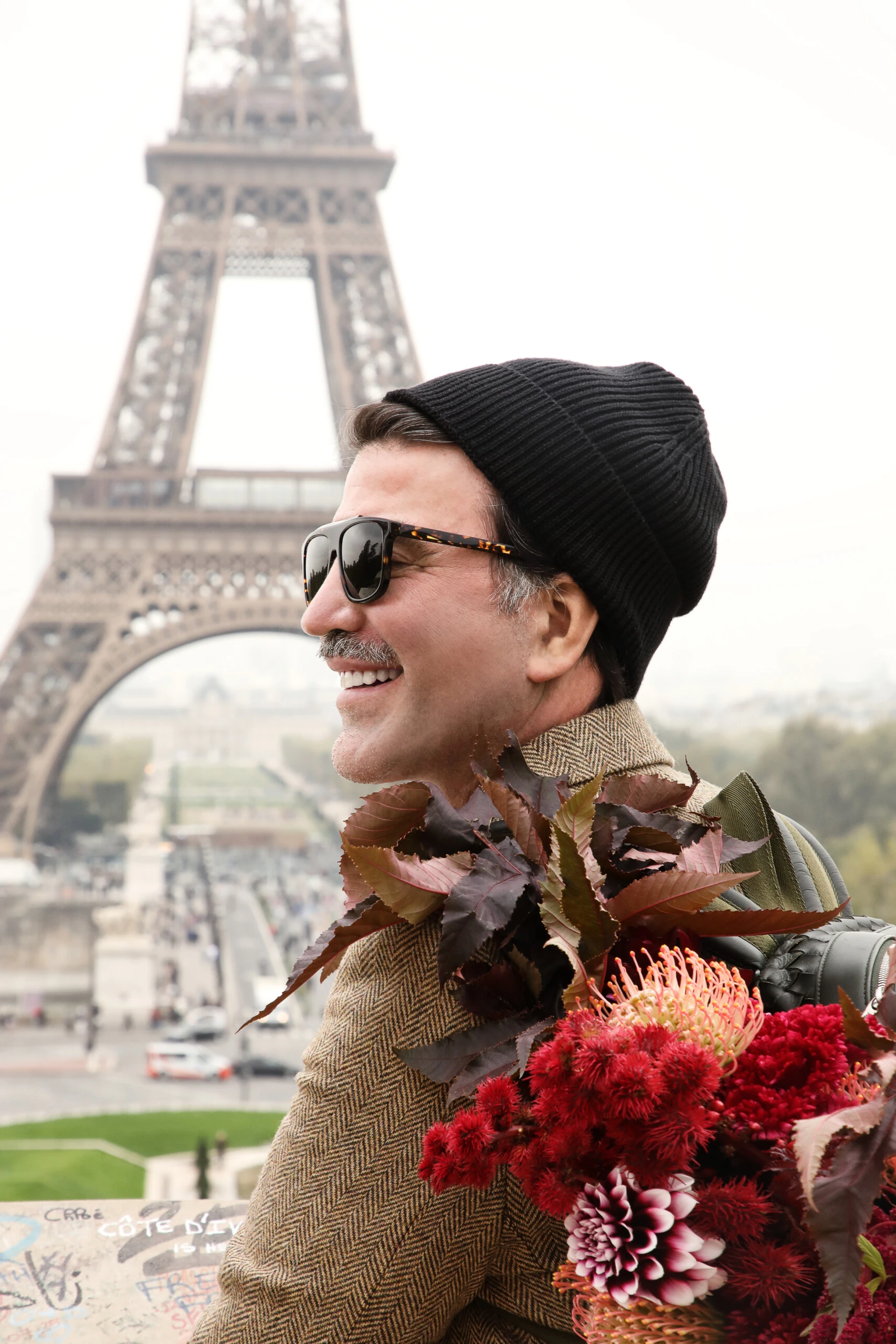 Javier Saiach en París.