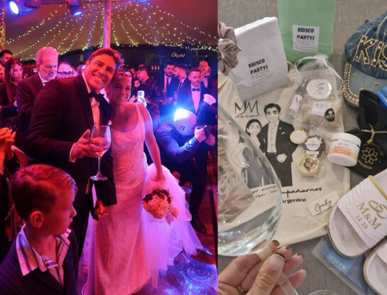 La boda de Matías Alé y Martina Vignolo: así fueron los souvenirs que se llevaron los invitados