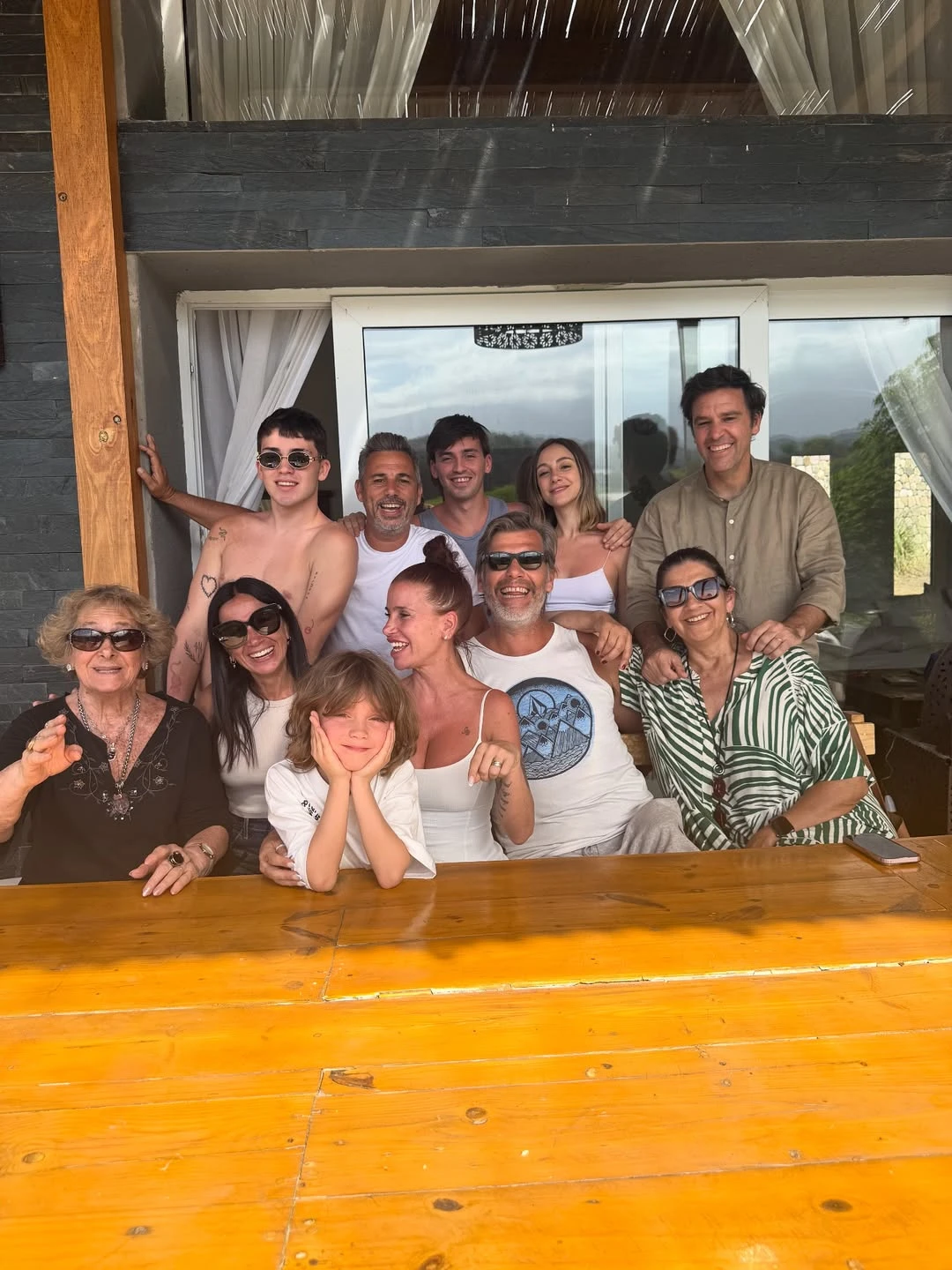 Toda la familia se reunió en Salta para la celebración. Foto: IG.
