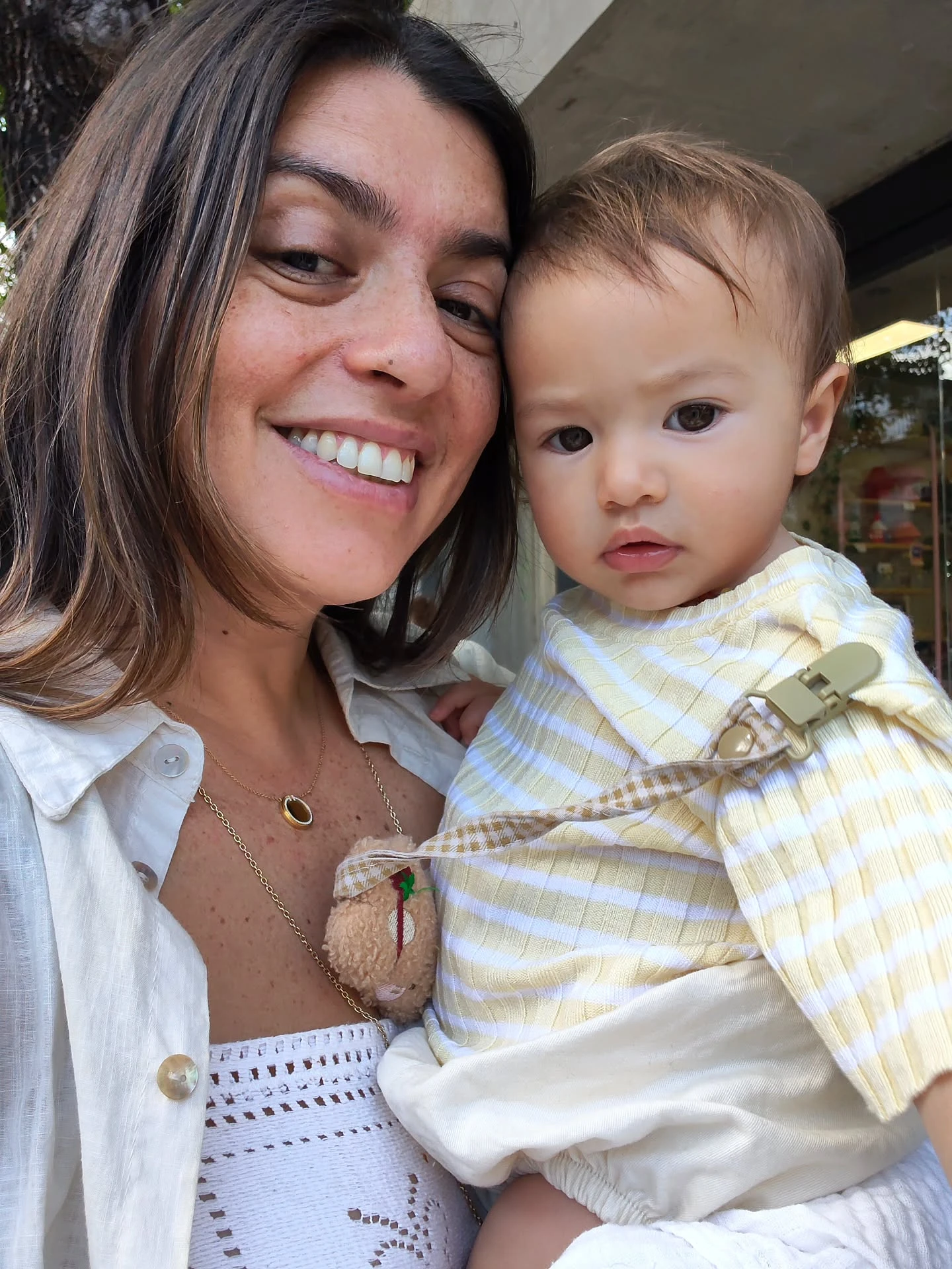 Marou Rivero con su sobrina Bee. Fotos: IG.