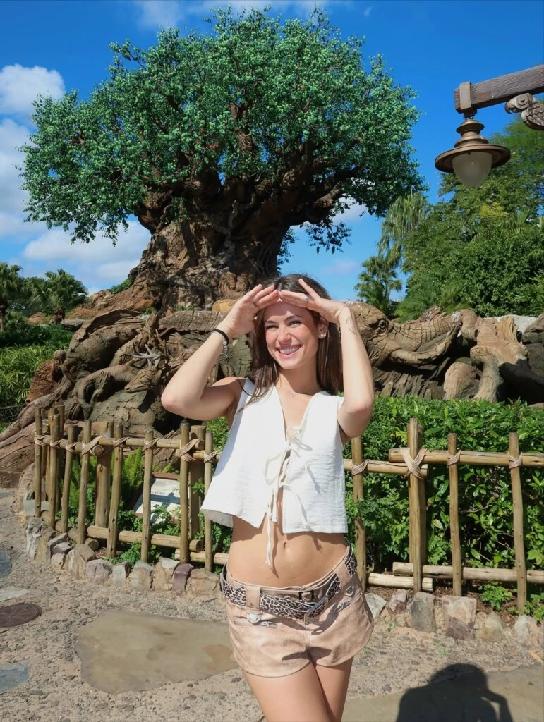 Lola en Disney. Foto: IG