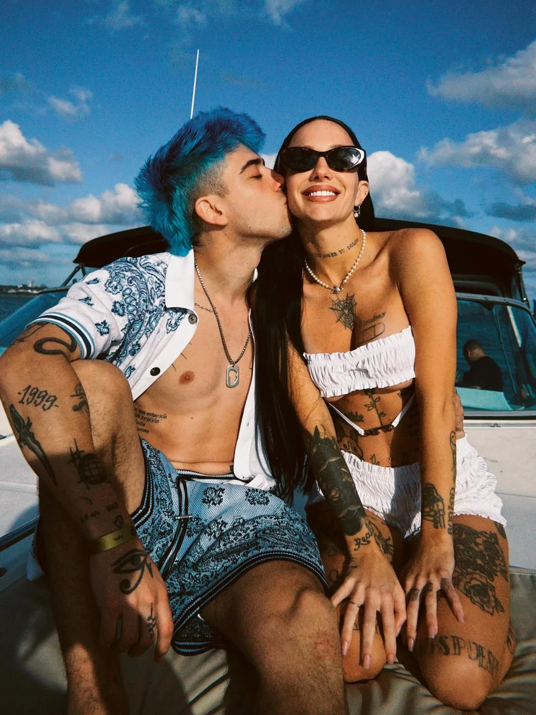 Luck Ra y la Joaqui llevan más de un año juntos. Fotos: IG.