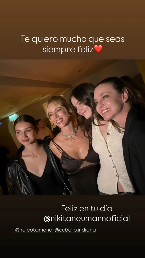 Las fotos del cumpleaños de Nicole. Foto: IG.