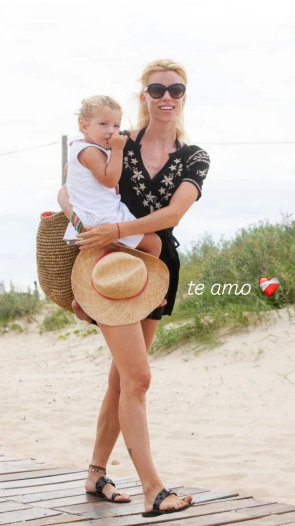 El mensaje de Allegra Cubero. Foto: IG