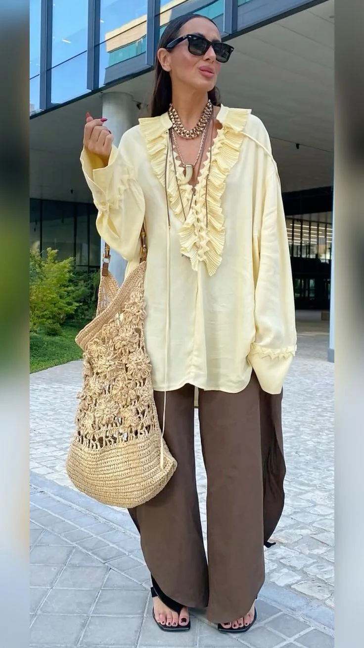 Pantalones fluidos: 5 maneras de usar la prenda estrella de la primavera 2025 (y darle un descanso a tus jeans)