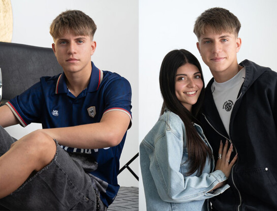 Valentino López debutó como modelo: el hijo de Wanda y Maxi marcó tendencia junto a su novia en una campaña urbana