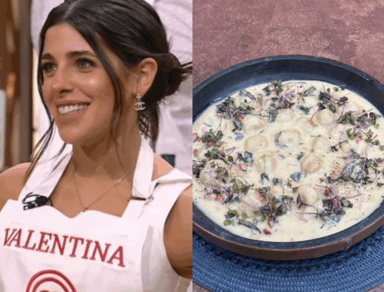 Ñoquis con salsa de queso azul: la receta de Valu Cervantes que sorprendió a todos en MasterChef