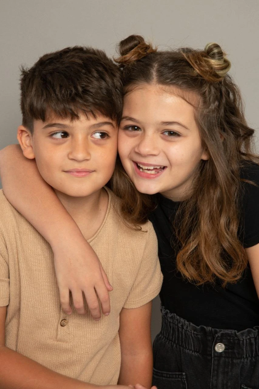 Pedro y Alma, los hijos más chicos de Vero Luna