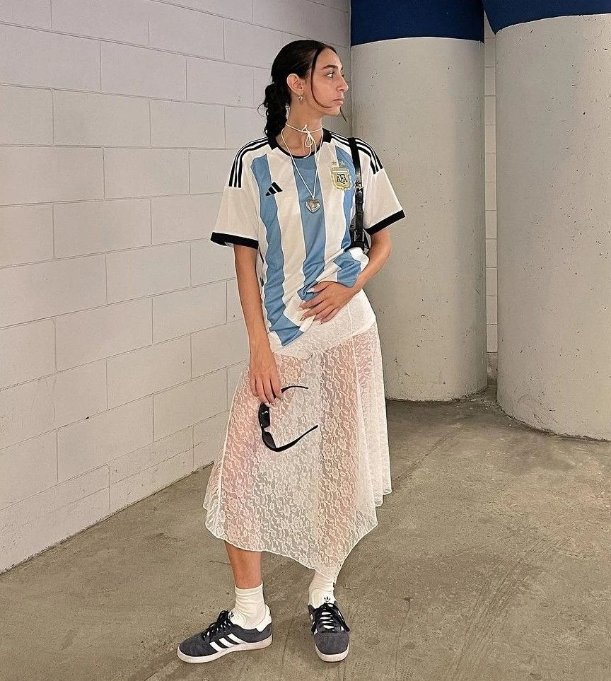 La camiseta de argentina como símbolo de moda.