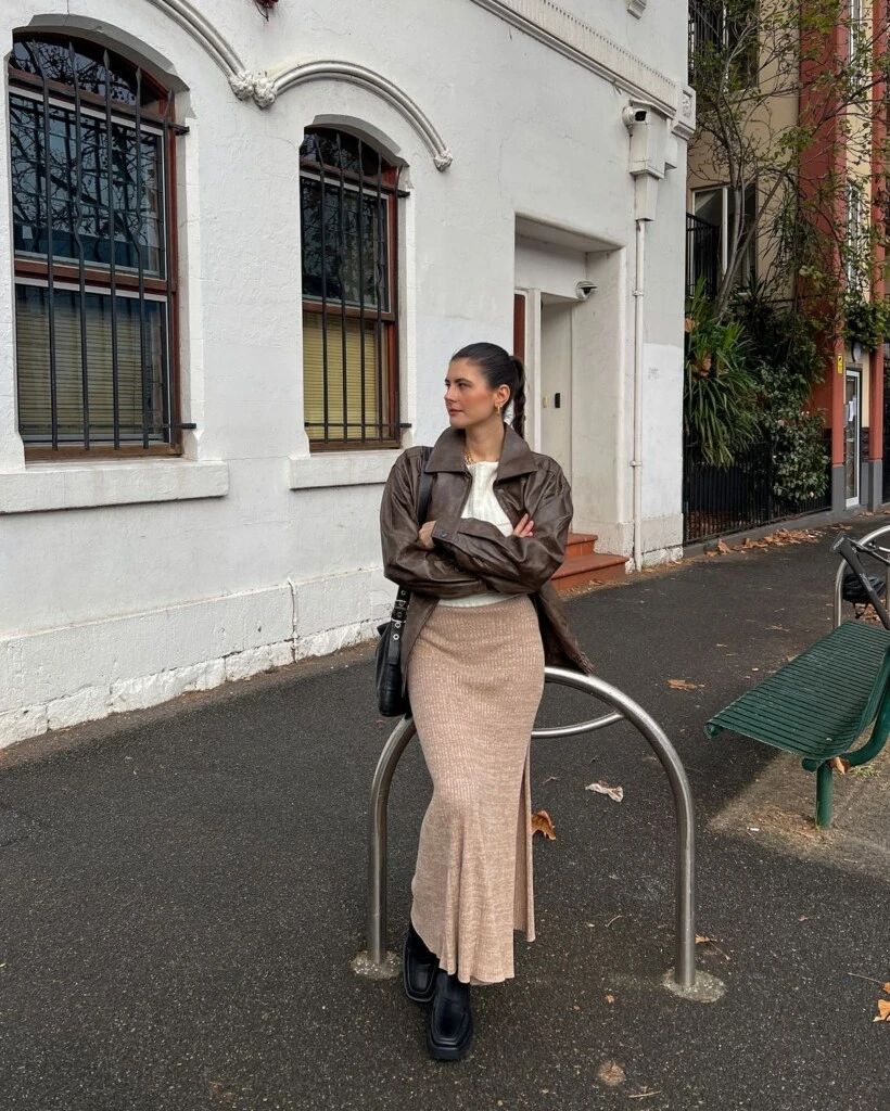 Así podés armar looks con esta campera.