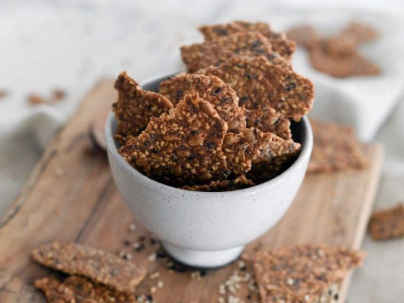 crackers de legumbres