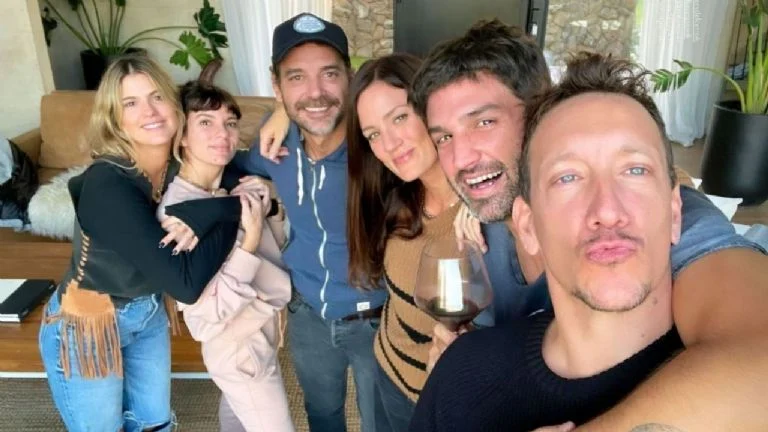 Paula Chaves y Nico Vázquez son amigos desde hace años.