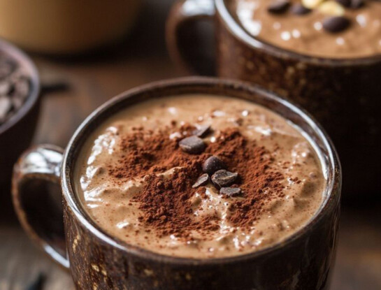 Mousse de chocolate negro y café: receta fácil y deliciosa