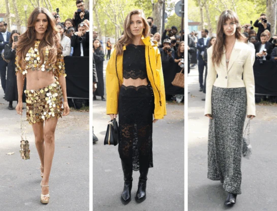 street style desfile de paco rabane en la semana de la moda de paris