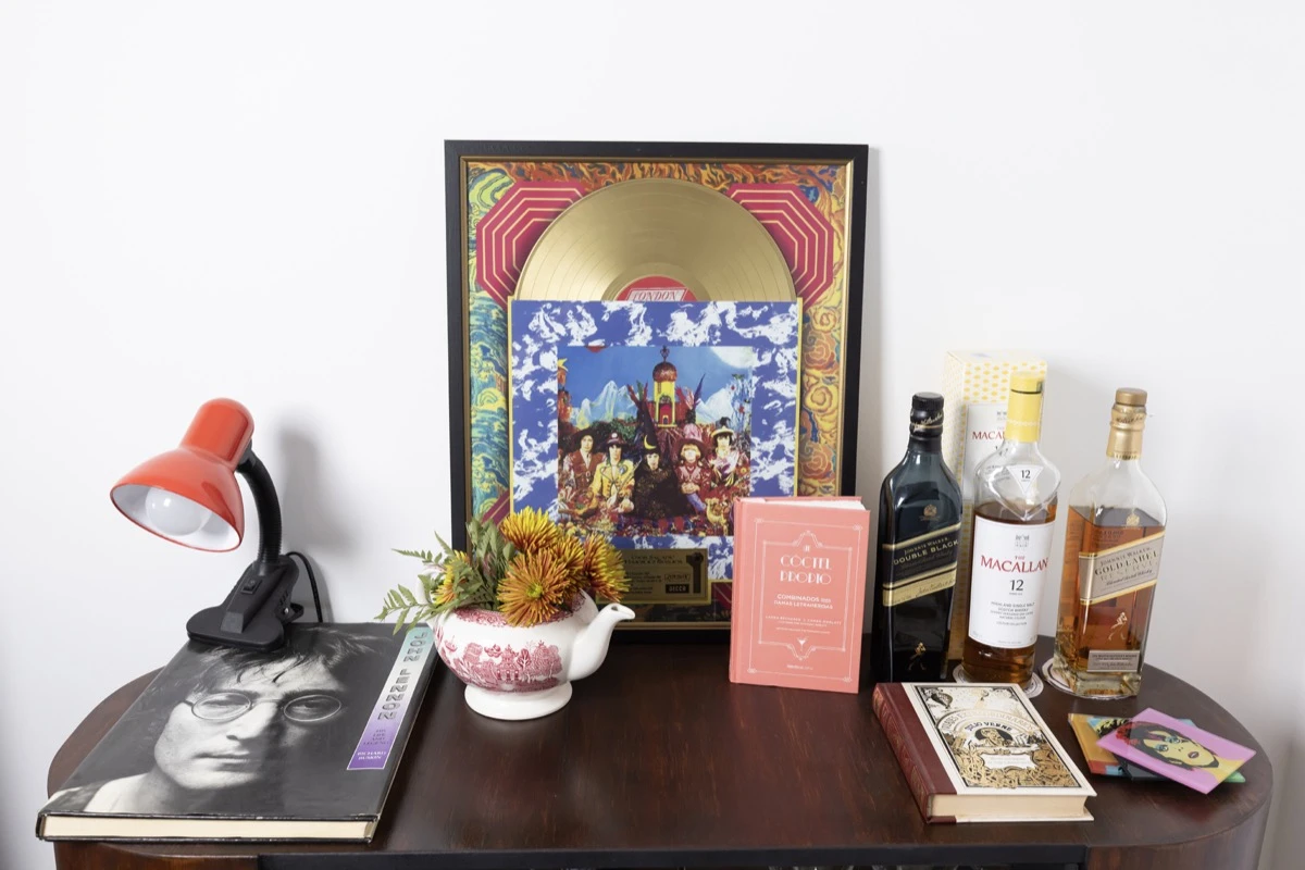 Detalles del mini bar de Noe Dans. 