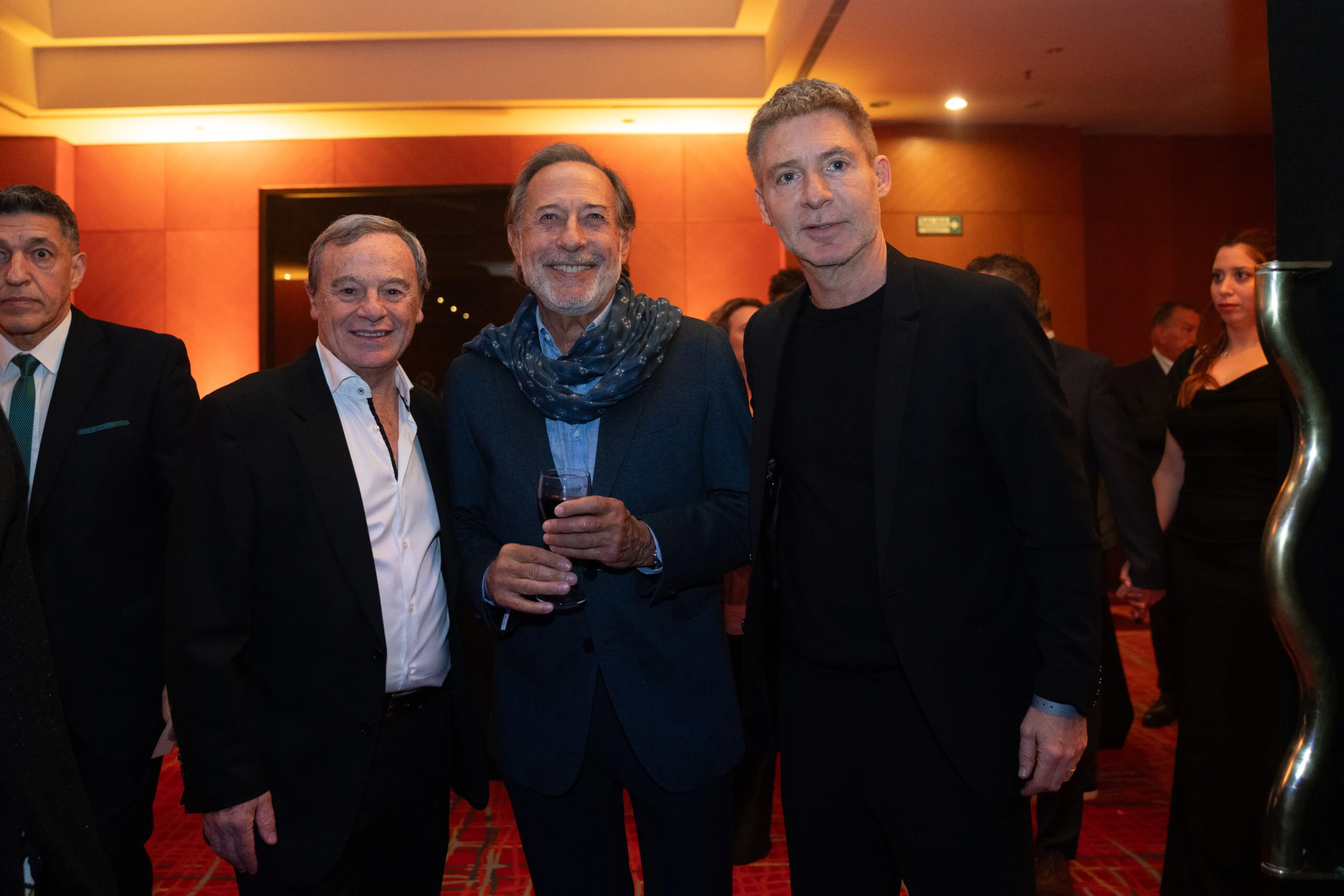 Pablo Codevilla, Guillermo Francella y Adrián Suar