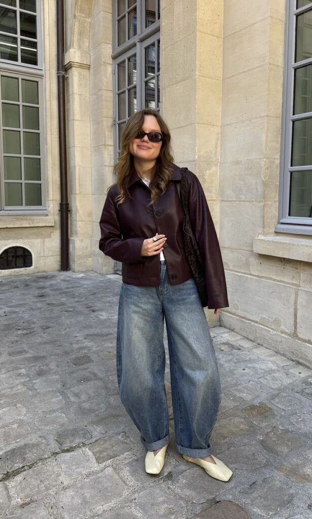 Con blazer para un outfit sofisticado