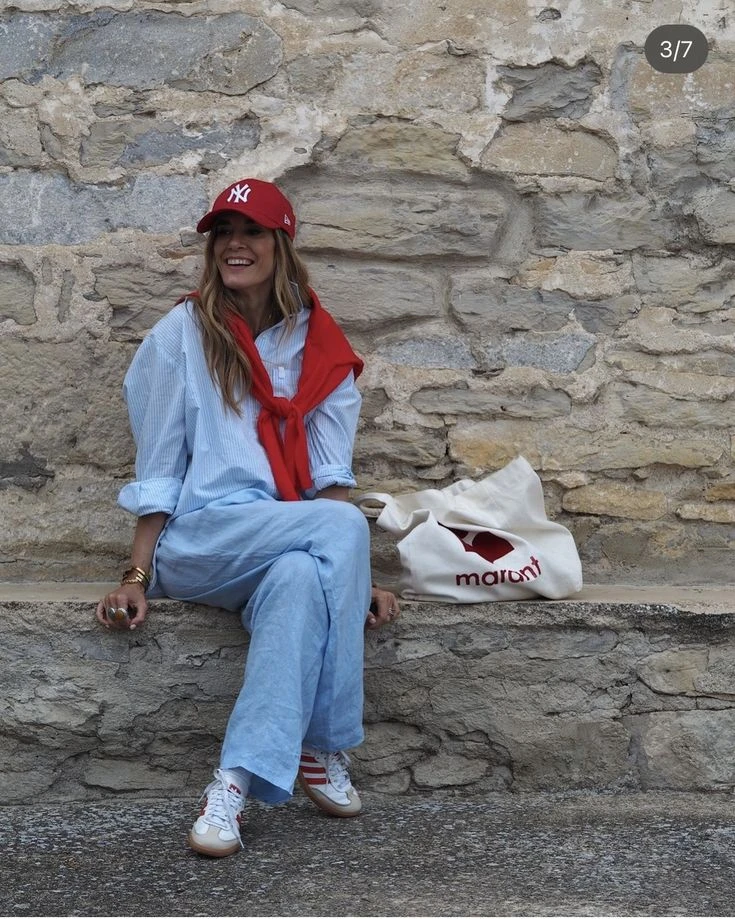 Un look comfy y cool.