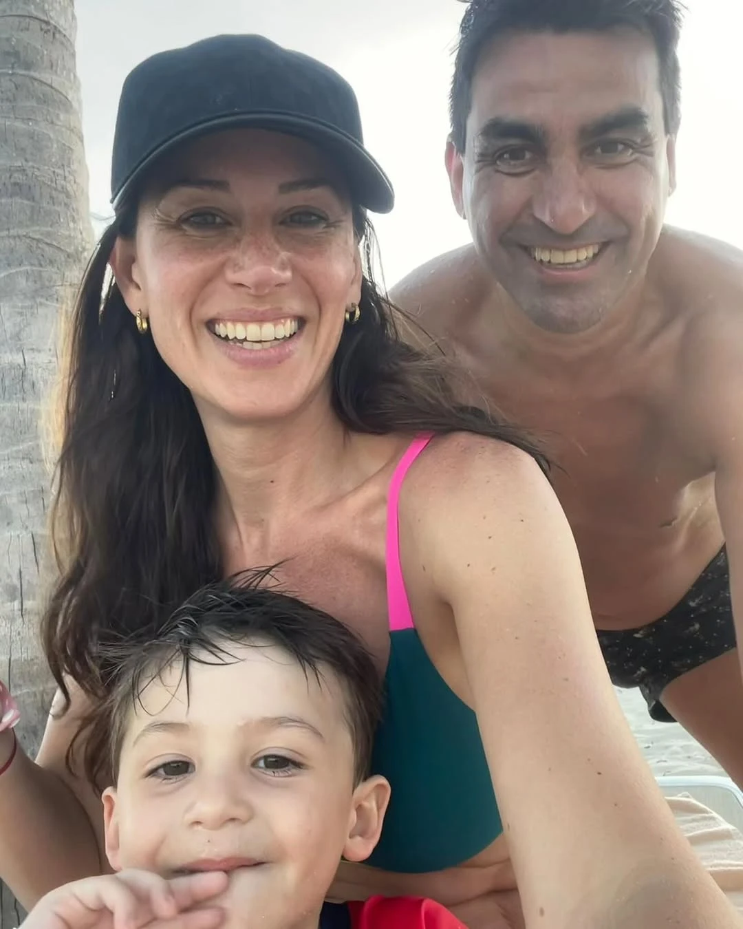 Así es la familia de Claudio “Turco” Husaín, que presentó a su hijo Mateo en MasterChef