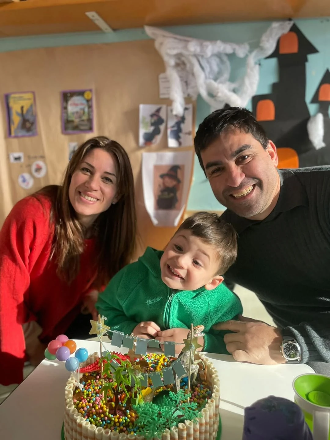 Así es la familia de Claudio “Turco” Husaín, que presentó a su hijo Mateo en MasterChef