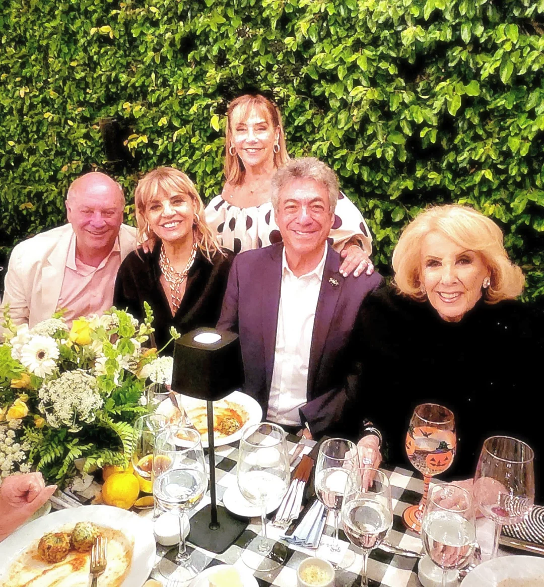 Marcela Tinayre en su festejo de cumpleaños. Foto Instagram