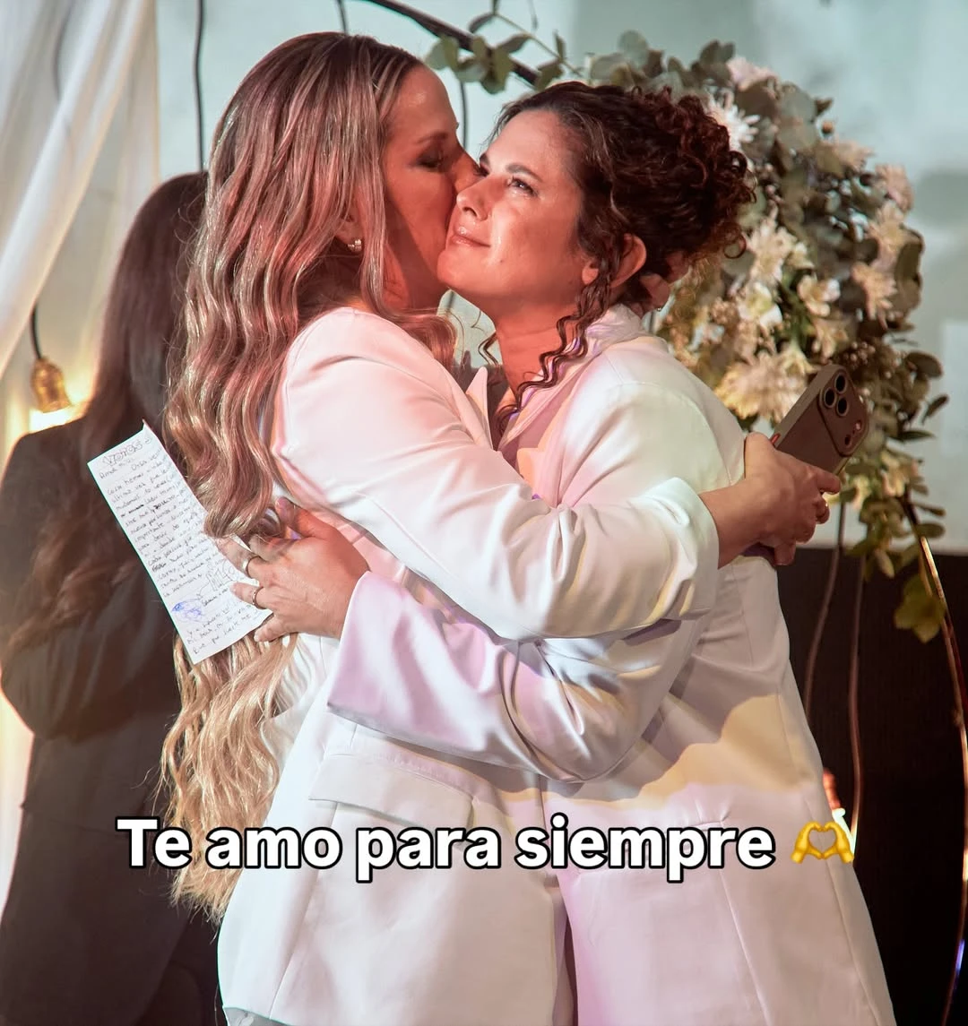 Valentina Godfrid y Sofía Elliot renovaron sus votos en una boda sorpresa tras diez años juntas