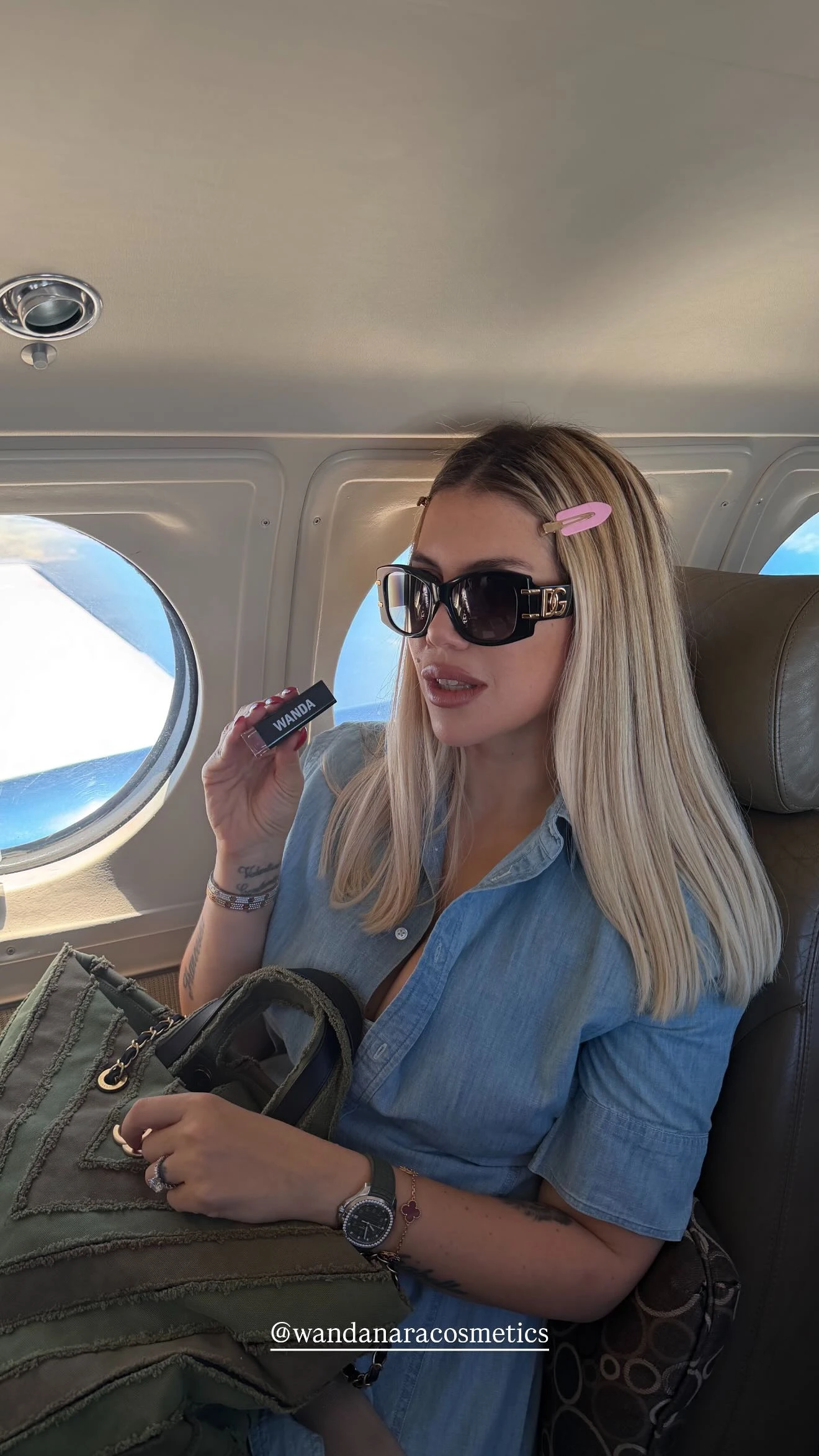 Así es la tote bag Chanel con la que Wanda Nara volvió a marcar tendencia