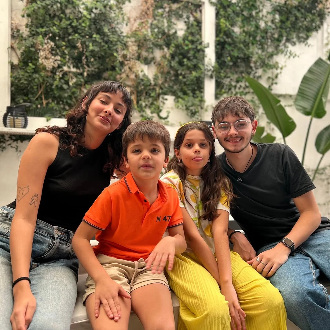 Algunos de los nietos de Jairo