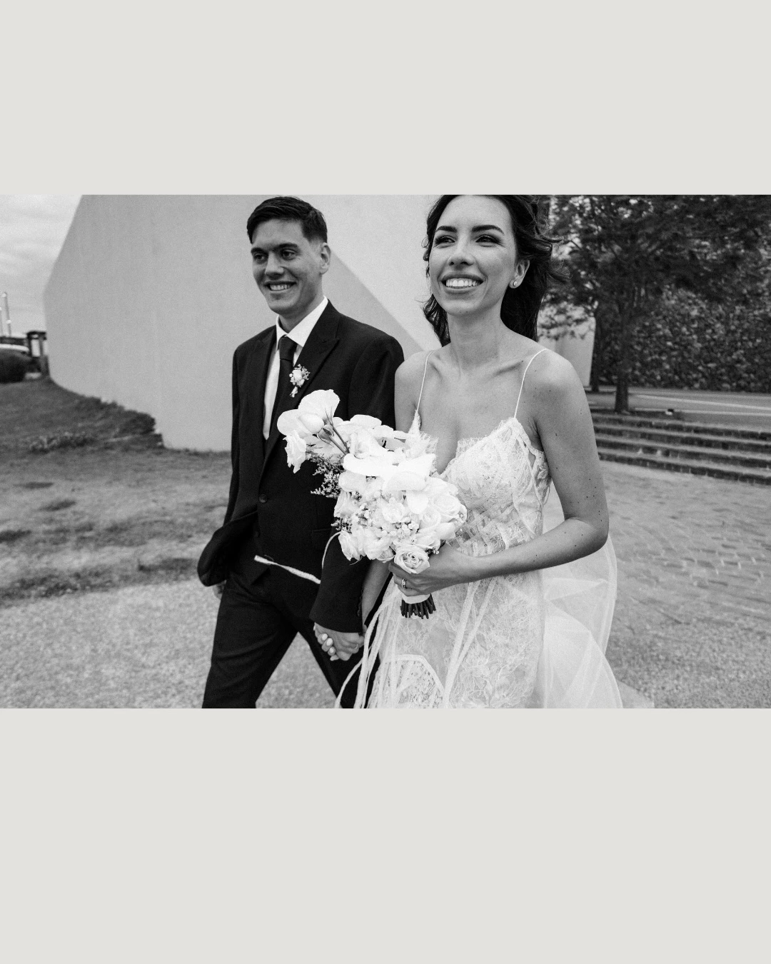 Así fue el casamiento religioso de Bautista, hijo menor de Sergio Goycochea y Ana Laura Merlo