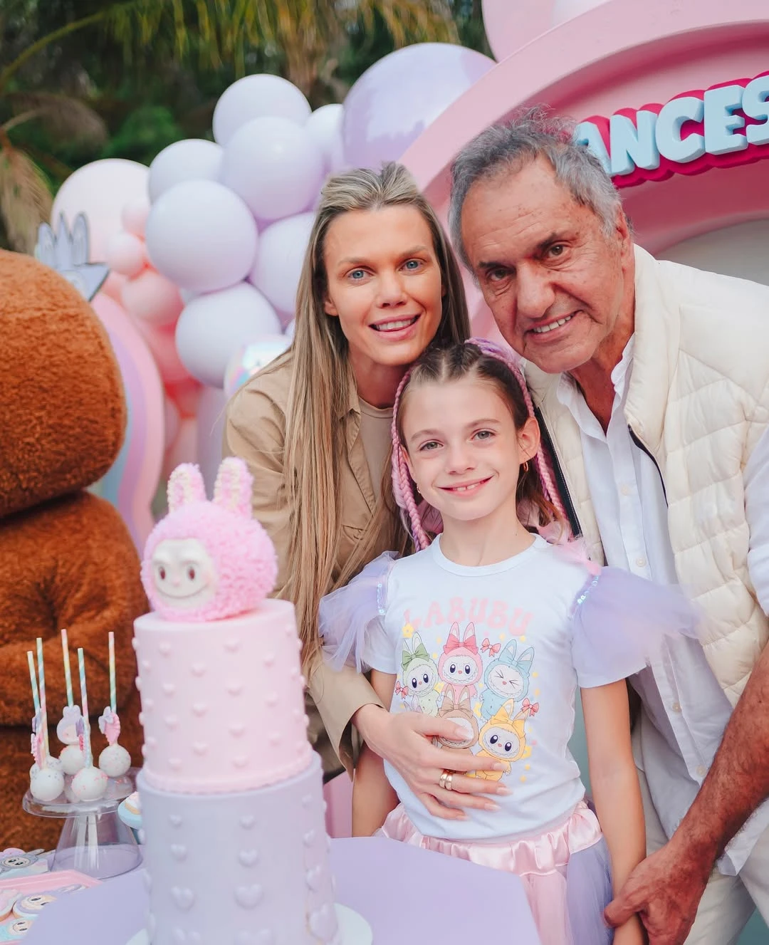 Así fue la fiesta temática de Francesca, la hija de Daniel Scioli y Gisela Berger, que cumplió 8 años