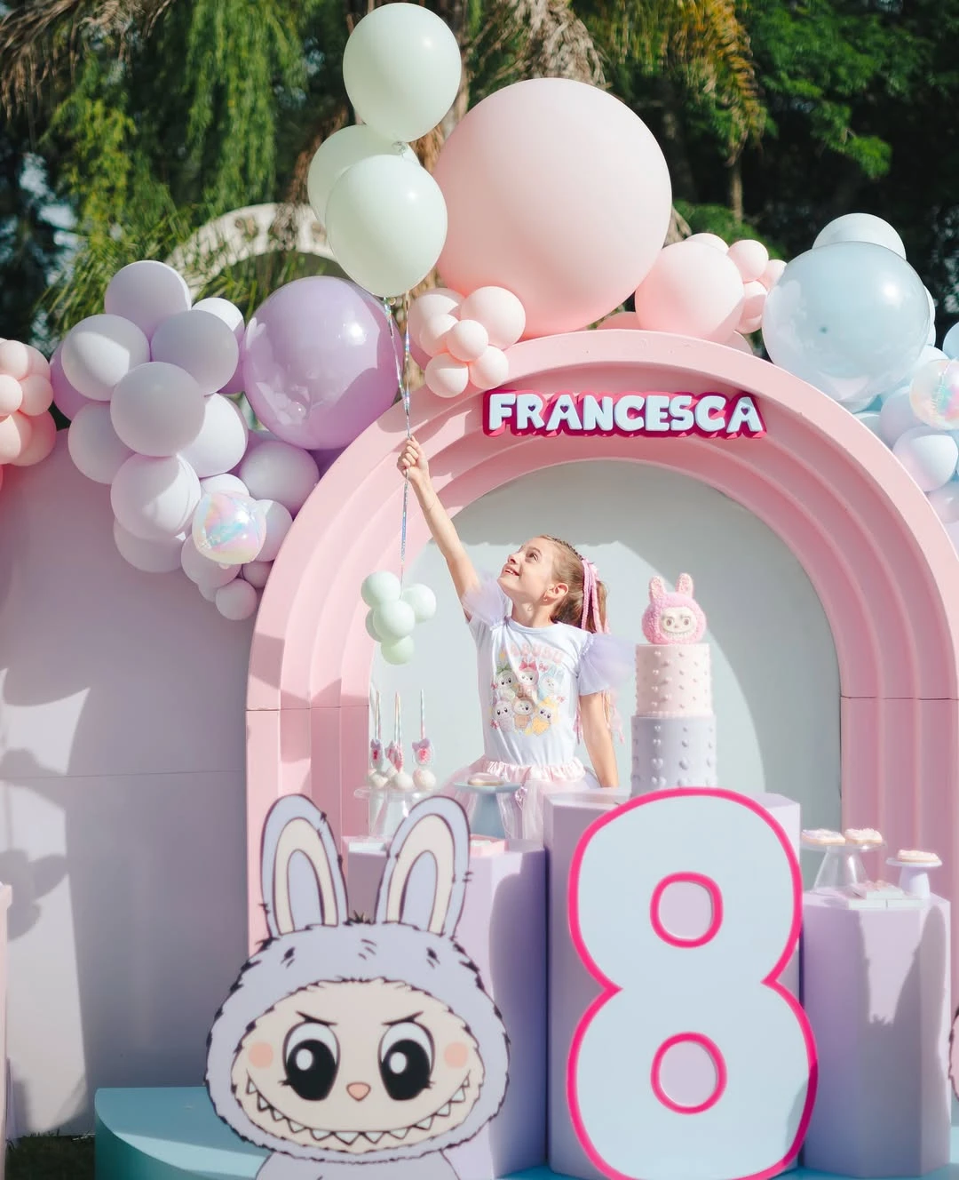 Así fue la fiesta temática de Francesca, la hija de Daniel Scioli y Gisela Berger, que cumplió 8 años