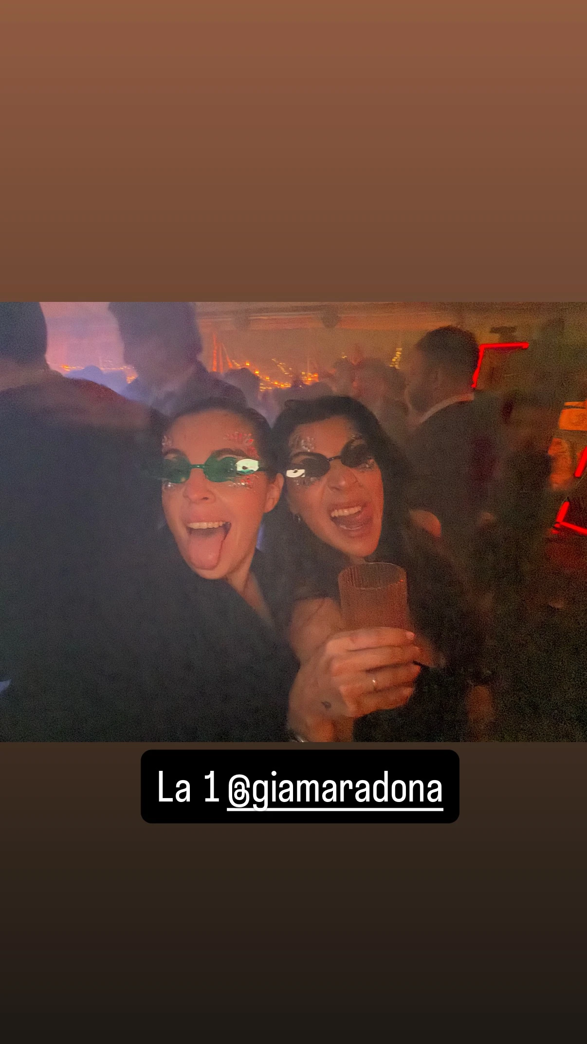 Dalma y Gianinna Maradona
